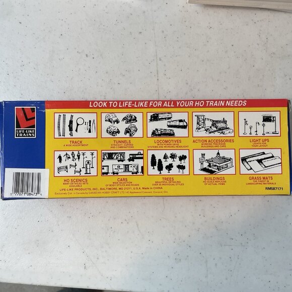 Life Like Trains Seaboard Railroad Cushion Underframe 28206 - 50' Boxcar NEW NOS - Picture 4 of 7